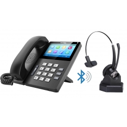 Zestaw Telefon IP KRONX V15PG + Słuchawka bezprzewodowa BT800